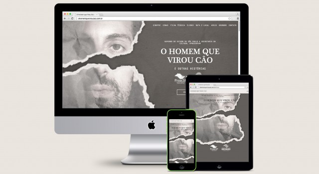 Site “O Homem que Virou Cão”